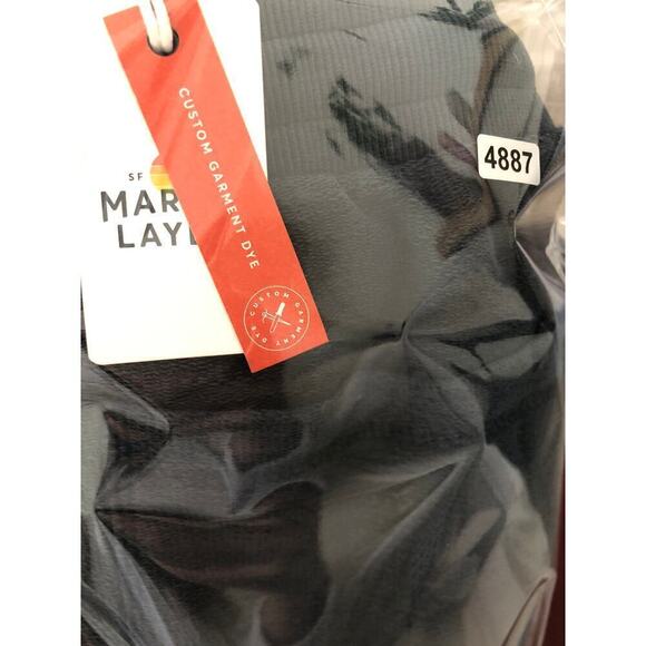 Marine Layer Clayton Shorts 7" Textured Knit Lounge Short Orion Blue NWT Small - Picture 5 of 5